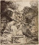 REMBRANDT Harmenszoon van Rijn Abraham-s Sacrifice oil